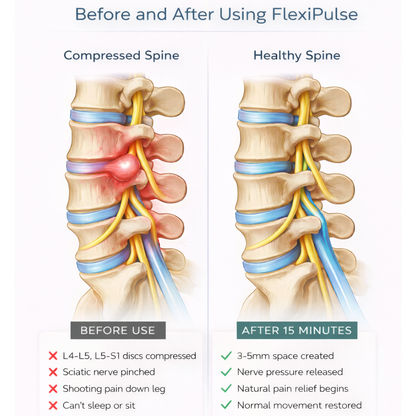 FlexiPulse® 3 in 1 Back Massager