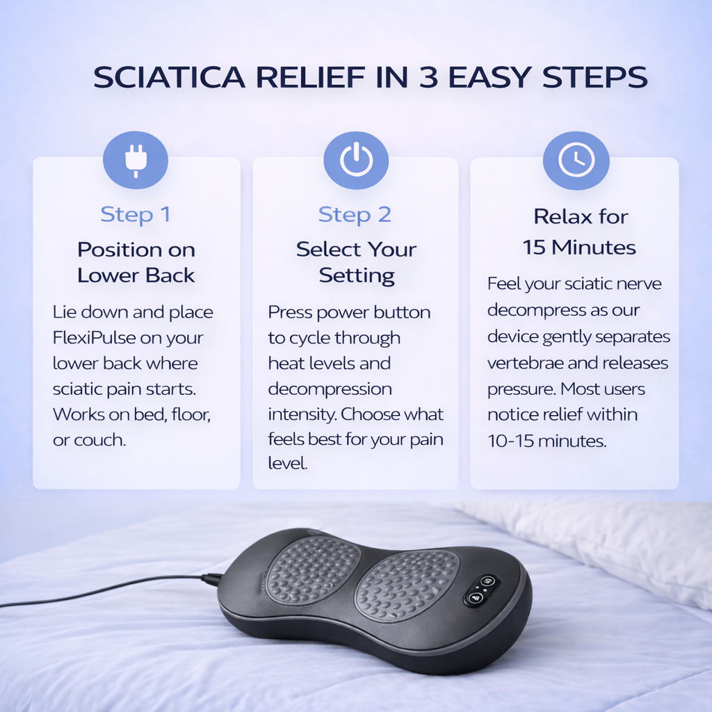 FlexiPulse® 3 in 1 Back Massager